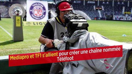 Mediapro et TF1 s'allient pour créer une chaîne nommée Téléfoot