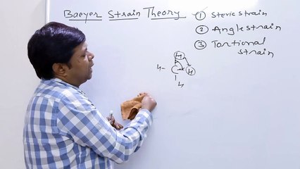 Baeyer Strain Theory| Stability of cycloalkanes| JEE|NEET| Foundation|CBSE |ICSE| Chemistry by dr j n mishra|Jagdish Mishra