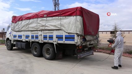 Sürücüde Covid bulguları tespit edilince ekipler alarma geçti