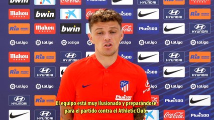 Trippier: "El equipo está ilusionado, es importante comenzar con fuerza"