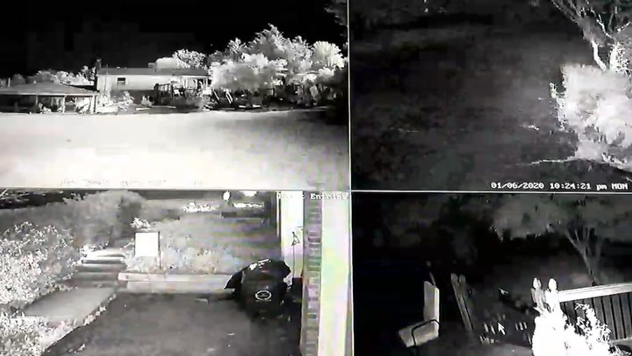 Possible meteor explodes in the sky