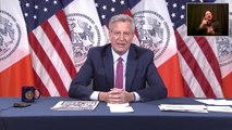 LIVE: New York City Mayor de Blasio holds press conference after night of tense protests