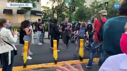 Beyaz Saray Önünde Gergin Anlar