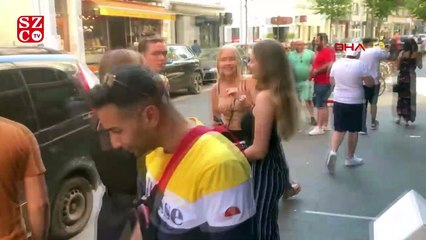 Almanya'daki gurbetçiler 72 gün sonra dönercilere akın etti