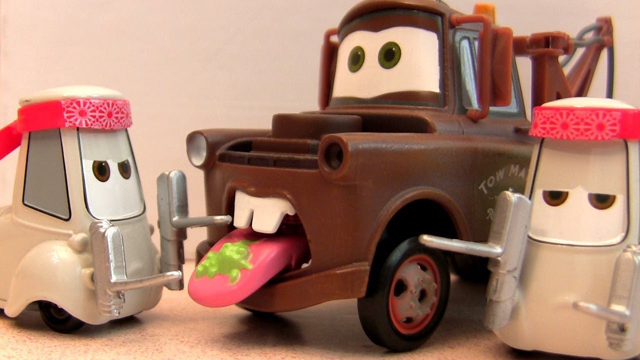 Wasabi Mater Cars 2 Disneystore Screamin' and Hollerin' diecast 2 Pitty