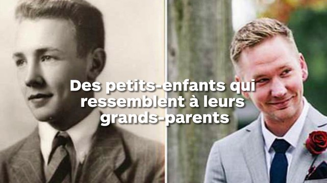 Des petits-enfants qui ressemblent à leurs grands-parents