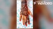 Back hand beautiful henna design - Simple and easy mehndi designs for hands