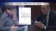 Una carta revela que Grande-Marlaska cesó al coronel Pérez de los Cobos por no informarle de la investigación sobre el 8-M