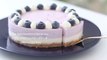 ブルーベリーのレアチーズケーキの作り方 No-Bake blueberry cream cheesecake｜HidaMari Cooking