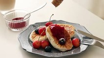 卵白で作るしゅわしゅわスフレパンケーキのレシピ Souffle pancakes｜HidaMari Cooking