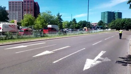 Police deal with serious road collision in Sheffield city centre