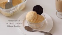 濃厚バニラアイスクリームの作り方 Vanilla Ice Cream｜HidaMari Cooking