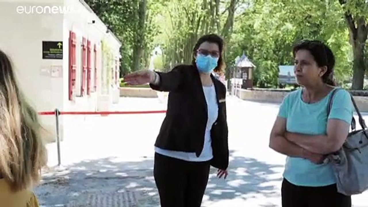 Nach Covid-19: Loire-Schlösser, im Gänsemarsch