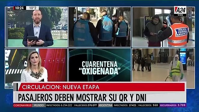 Controles estrictos en Puente Saavedra