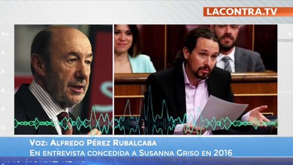 La profecia de Rubalcaba sobre Pedro Sanchez que nadie creyo y se ha hecho realidad