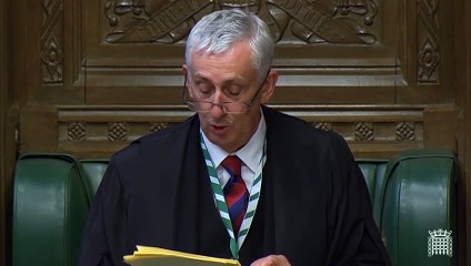 MPs file through Commons in first socially-distanced vote as they try and fail to keep remote voting