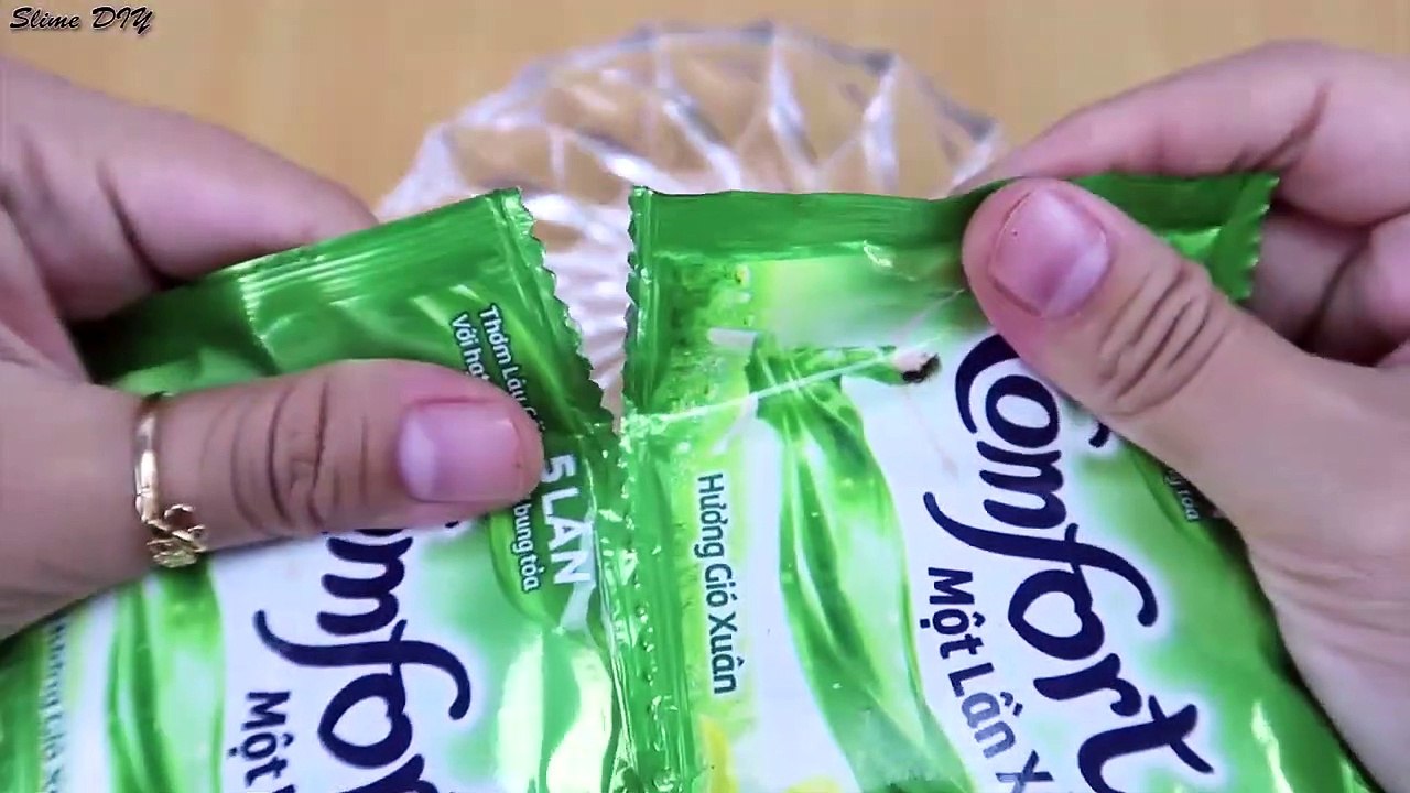 Butter Slime No Glue  Try Making Slime With Fabric Conditioner And Soft Clay  Slime DIY