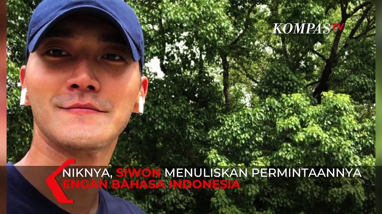 Siwon Super Junior Tulis Cuitan dengan Bahasa Indonesia, Netizen Heboh!