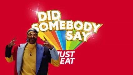 Just Eat Order Takeaway Online Presents "Did Somebody Say Just Eat" starring Snoop Dogg