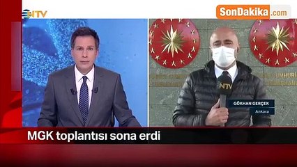 4 ay sonra ilk kez toplanan Milli Güvenlik Kurulu toplantısı sonra erdi