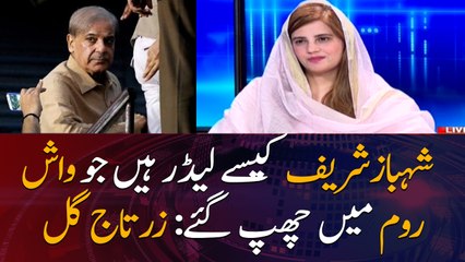 Federal Minister Zartaj Gul criticizes Shehbaz Sharif