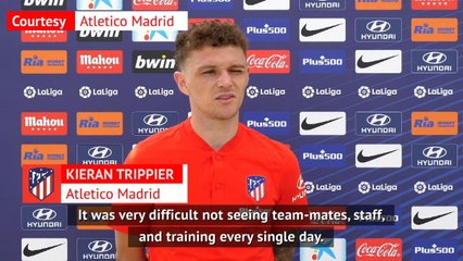 Trippier ready and raring for return of LaLiga
