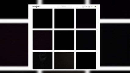 Los famosos se vuelcan en Instagram con el 'Black Out Tuesday'