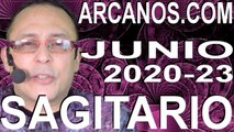 SAGITARIO JUNIO 2020 ARCANOS.COM - Horóscopo 31 de mayo al 6 de junio de 2020 - Semana 23