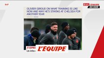 Giroud heureux de reprendre avec Chelsea - Foot - ANG