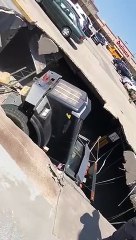 Garbage Truck Sinks New Jersey Mall Roof