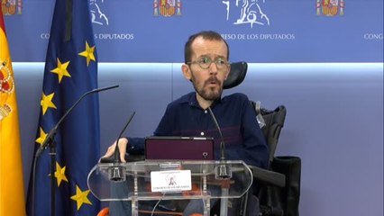 Echenique responde a la ultraderecha: "Nuestro pueblo es decente"
