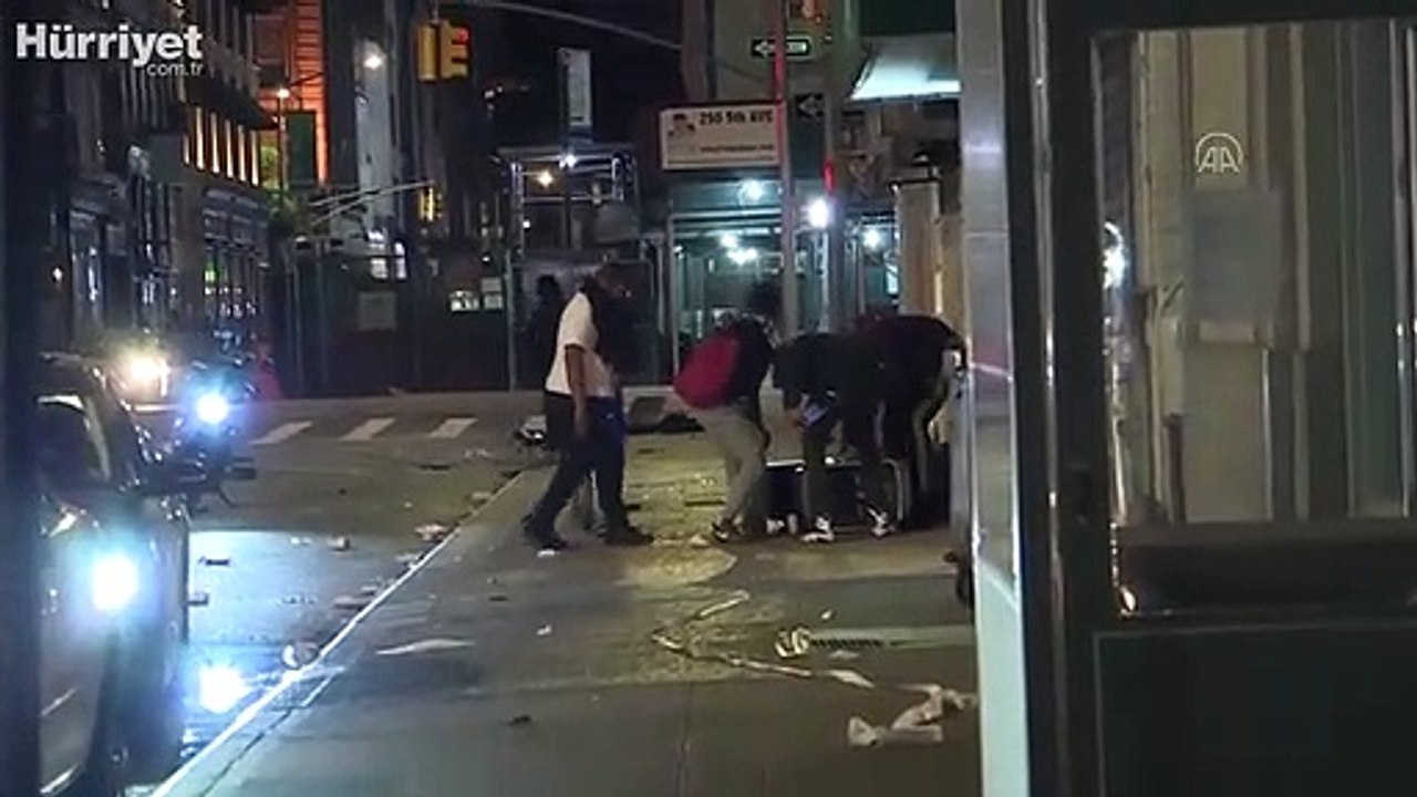 New York savaş alanına döndü! Yüzlerce kişi gözaltına alındı