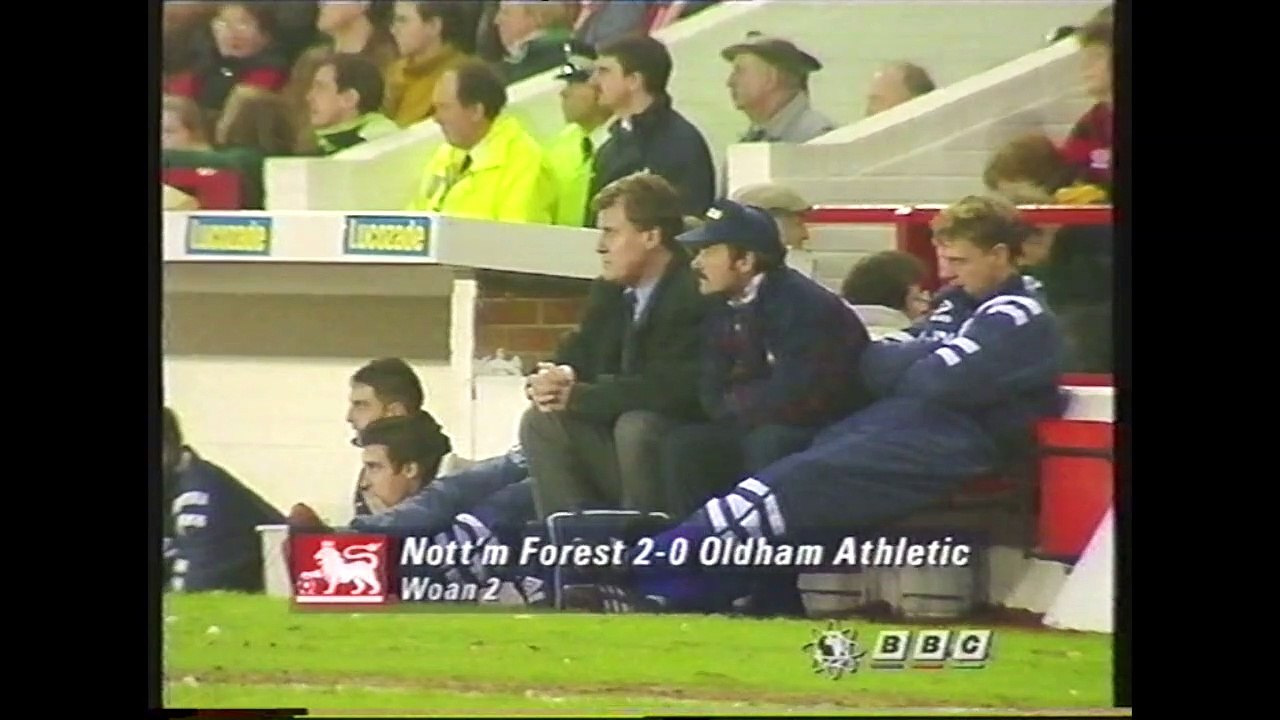 Match of the Day [BBC]: Forest 2-0 Latics 1992/93 F.A. Premier League, 30/01/93