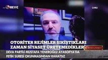 Deva Partili Yeneroğlu, Fetih Suresi'nden rahatsız!