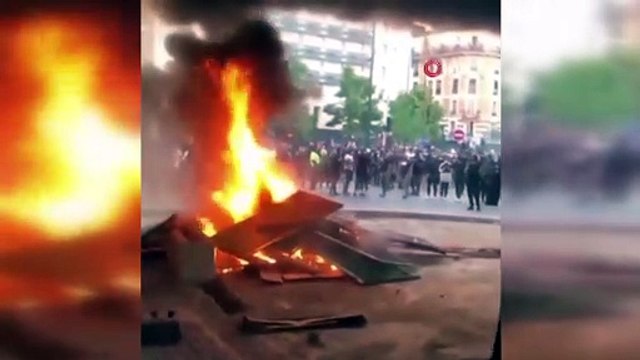- Irkçılık karşıtı gösteriler Fransa'ya sıçradı- Fransa'da polisle protestocular arasında çatışma