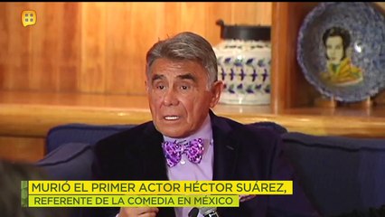 Héctor Suárez Hernández luchó varios años contra el cáncer de vejiga. | Ventaneando