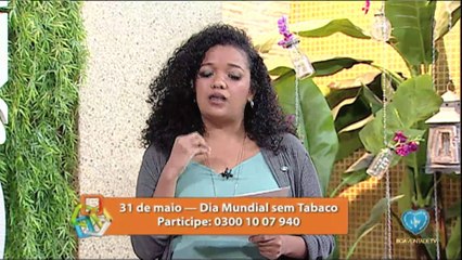31 de maio - Dia Mundial sem Tabaco