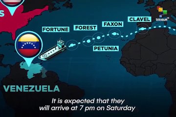 Iran Sells For First Time Fuel To Latin America