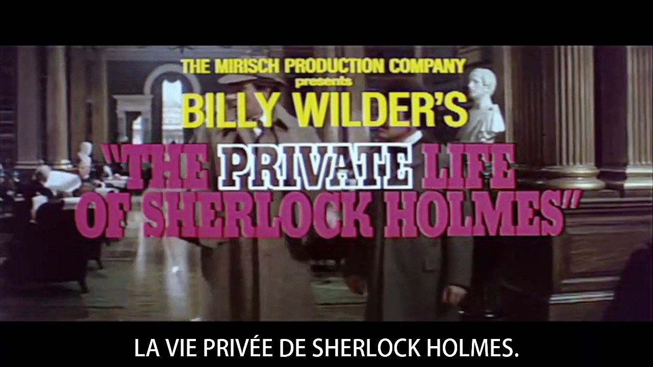 LA VIE PRIVÉE DE SHERLOCK HOLMES (1970) Bande annonce S.T.Fr. (montage original)