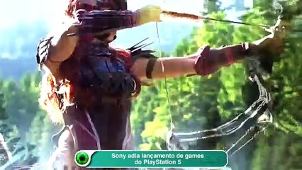 Sony adia lançamento de jogos do PlayStation 5