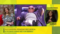 ¡Alejandra Peniche se conmueve hasta las lágrimas al hablar de Héctor Suárez! | Ventaneando