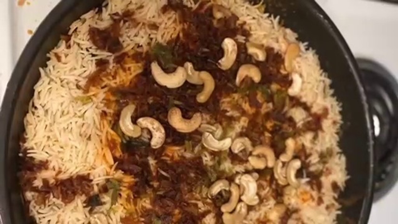 Prawn Biryani | Shrimp Biryani | Shrimp Curry Biryani |  Prawn Curry Biryani  | Traditional Biryani  | Kitchen with a Knife