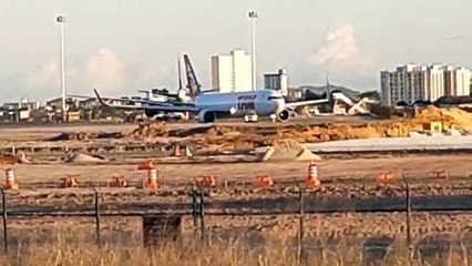 Boeing 767-300ER PT-MSV taxiando no Aeroporto de Fortaleza(02/05/2020)