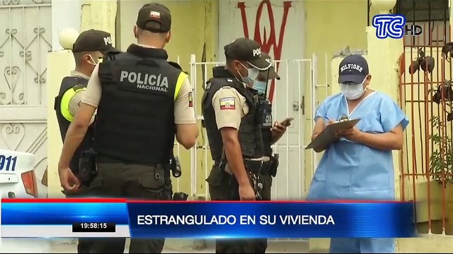 Adulto mayor fue estrangulado y encontrado dentro de su casa en Guayaquil