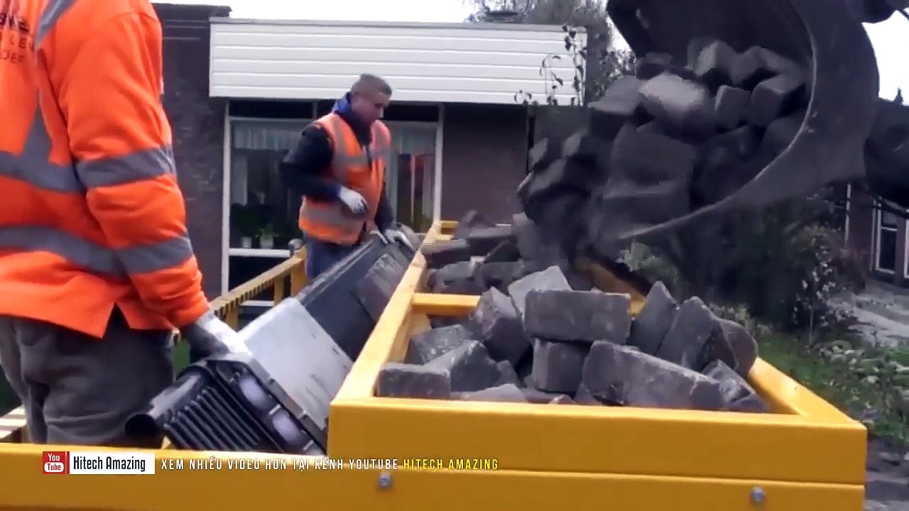 Bricklaying technology abroad is too great high speed and perfect