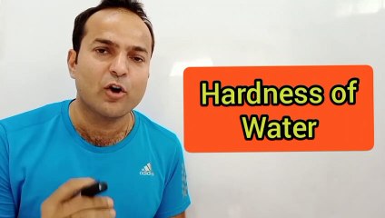 Hardness of water by Anshul Sir