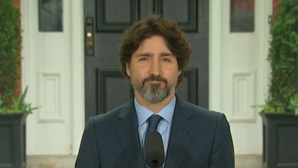 Canadian PM Trudeau at loss for words when asked about Trump actions amid US protests