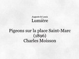 Pigeons sur la place Saint-Marc (Palomas en la Plaza de San Marcos) [1896]