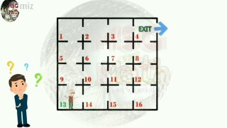 #16boxpuzzle |COVID puzzle Solution|16Room exit Puzzle |Path Walking Puzzle|Quarantine/Corona Puzzle