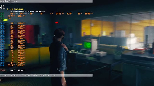 Control [GTX 1650 - Ryzen 3700x] Gameplay